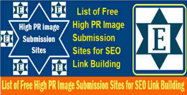 Free High PR Image Submission Sites for SEO Link Building